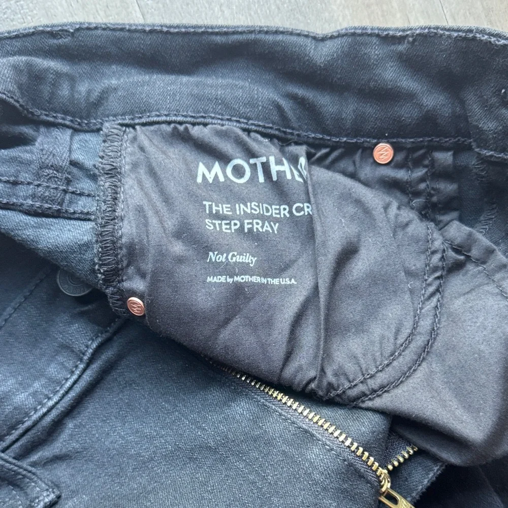 MOTHER The Insider Crop Jeans - Size 28 - Picture 4 of 8